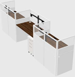 Rectangular cubicles