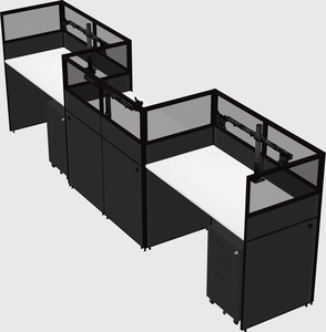 Rectangular cubicles