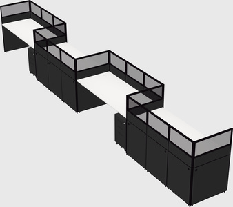 Rectangular cubicles