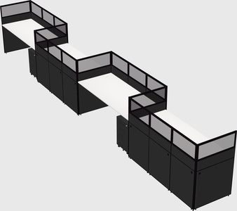 Rectangular cubicles