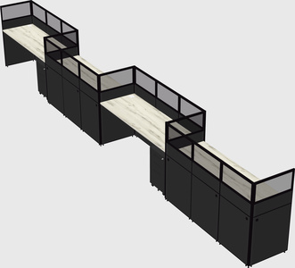 Cabines rectangulaires