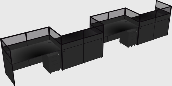 Cabines rectangulaires