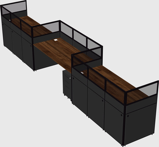 Rectangular cubicles