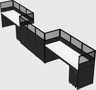 Rectangular cubicles