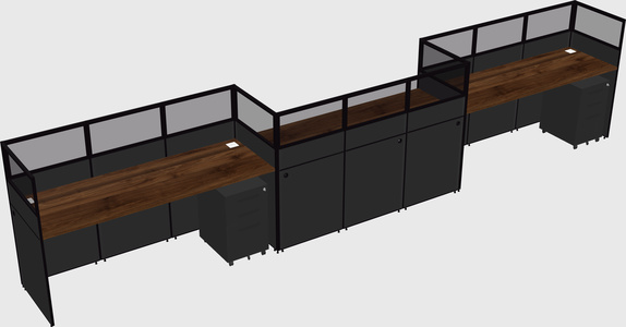 Rectangular cubicles