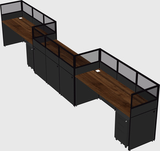 Rectangular cubicles