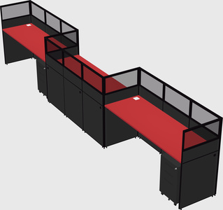 Rectangular cubicles