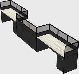 Rectangular cubicles
