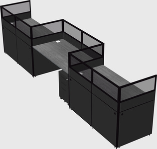 Rectangular cubicles