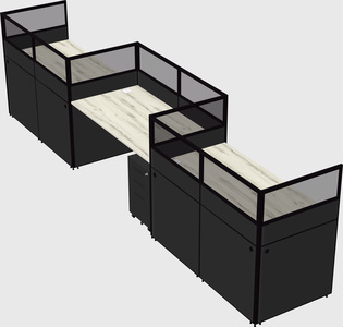 Rectangular cubicles