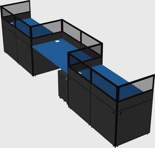 Rectangular cubicles