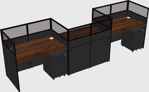 Rectangular cubicles