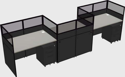 Rectangular cubicles