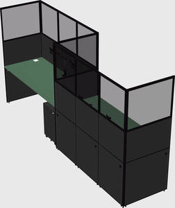 Rectangular cubicles