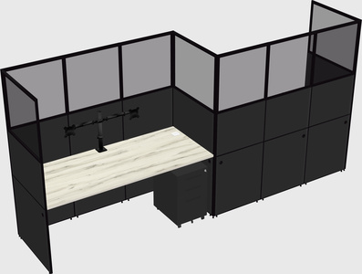 Rectangular cubicles