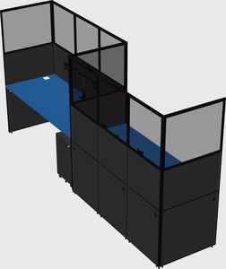 Rectangular cubicles