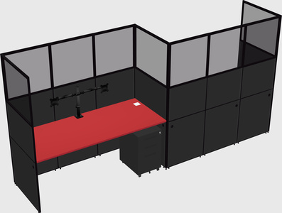 Rectangular cubicles