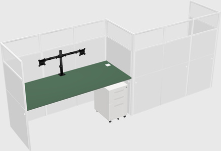 Rectangular cubicles