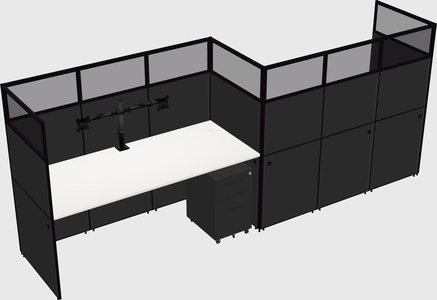 Rectangular cubicles
