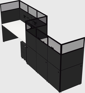 Rectangular cubicles