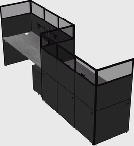 Rectangular cubicles