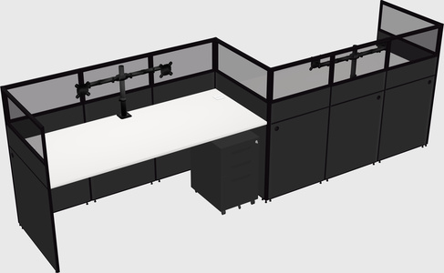 Rectangular cubicles