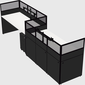 Rectangular cubicles