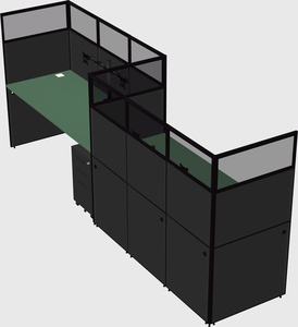 Cabines rectangulaires
