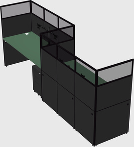Cabines rectangulaires