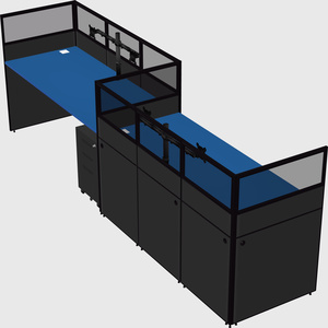 Rectangular cubicles