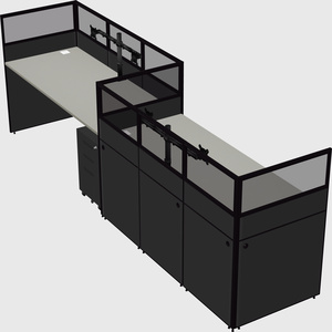 Rectangular cubicles