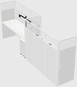Rectangular cubicles