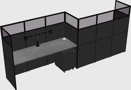 Rectangular cubicles