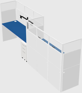 Rectangular cubicles