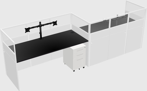 Rectangular cubicles