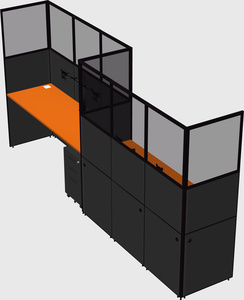 Rectangular cubicles