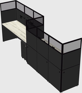 Rectangular cubicles
