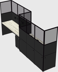 Rectangular cubicles