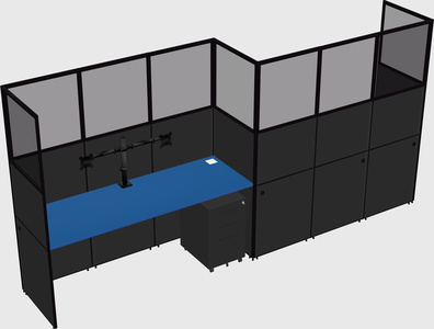 Rectangular cubicles