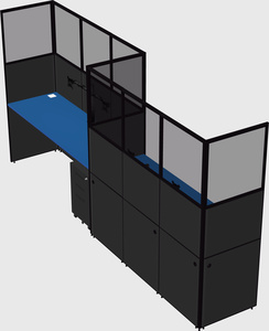 Rectangular cubicles