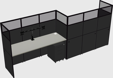 Rectangular cubicles