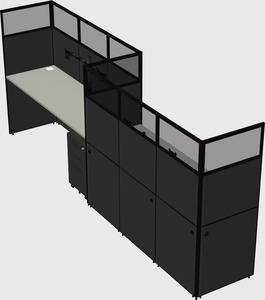 Rectangular cubicles