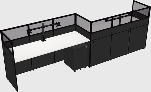 Rectangular cubicles