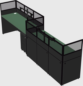 Cabines rectangulaires