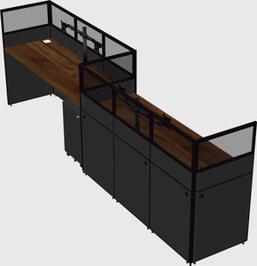 Cabines rectangulaires