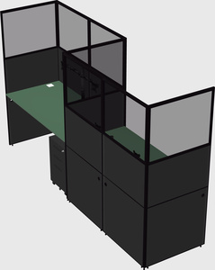 Rectangular cubicles