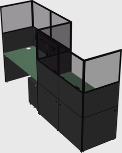 Rectangular cubicles