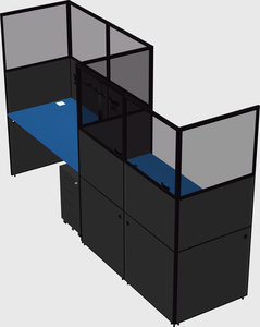 Rectangular cubicles