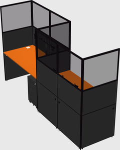 Rectangular cubicles