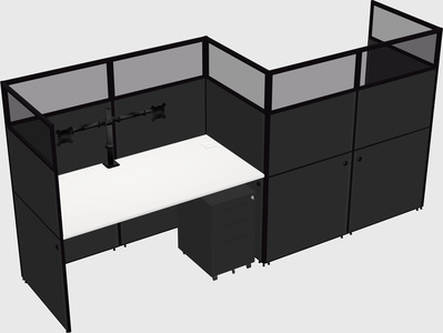 Rectangular cubicles